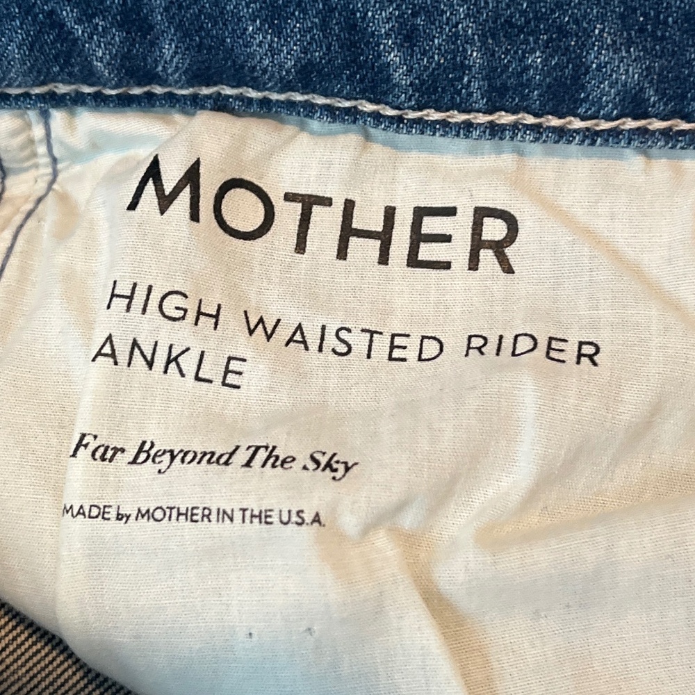 MOTHER High Waisted Rider Ankle 30 - Picture 9 of 12